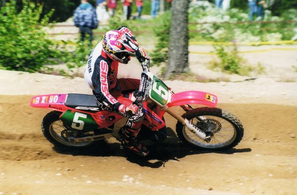 Jussi-Pekka Vehviläinen 250cc Honda 1995
